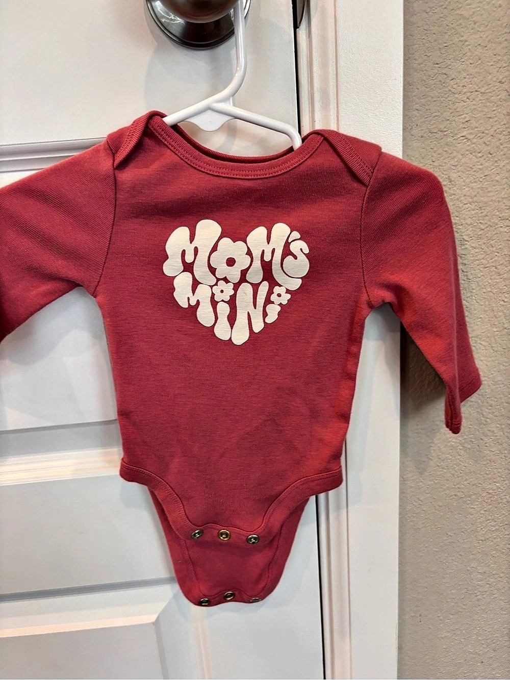 Jumping Beans Baby Bodysuit Red Size 3M Like New